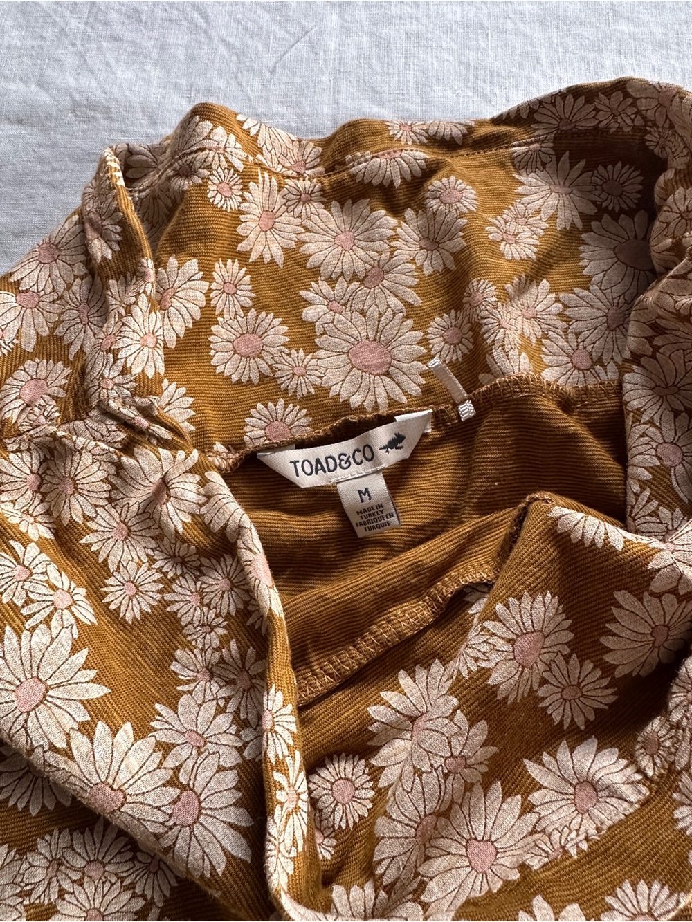 TOAD & CO Shaka Daisy Floral A-Line Skirt | M   NWOT - Picture 4 of 7